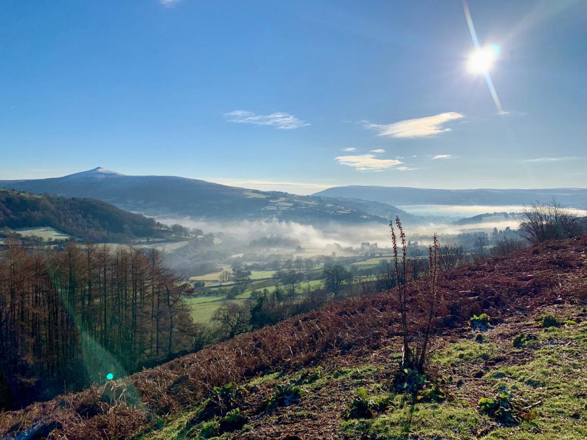 Black Mountains Stylish Hideaway, Nr Crickhowell Llanbedr  Extérieur photo