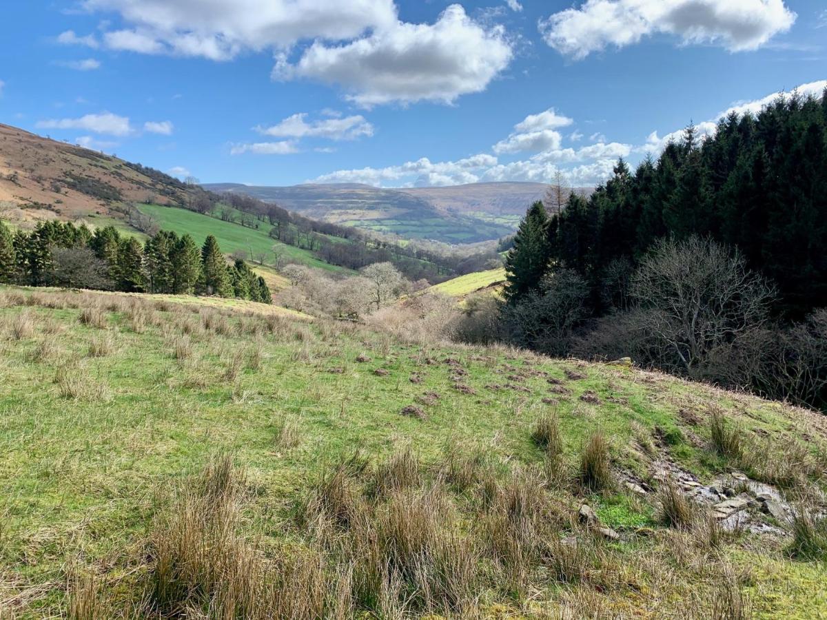 Black Mountains Stylish Hideaway, Nr Crickhowell Llanbedr  Extérieur photo
